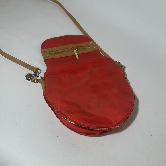 Red and Tan Crossbody Bag - Picture 5 of 6
